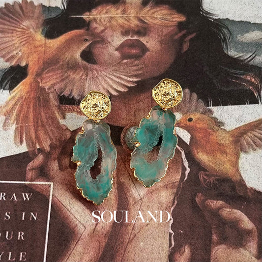 Blue Lagoon Drop Earrings