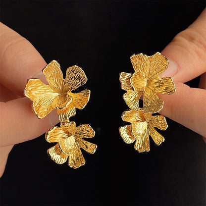 Golden Petal Cascade