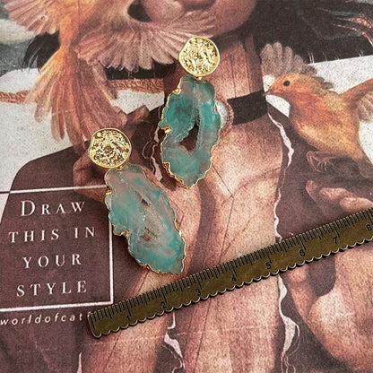 Blue Lagoon Drop Earrings